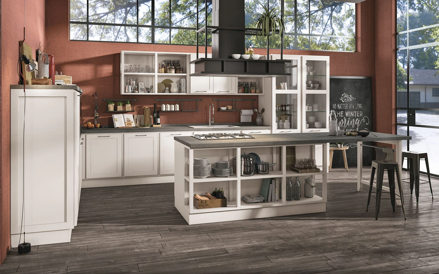 Кухня PROVENZA LUBE Cucine Композиция 1 - 4 - Stolbg.com