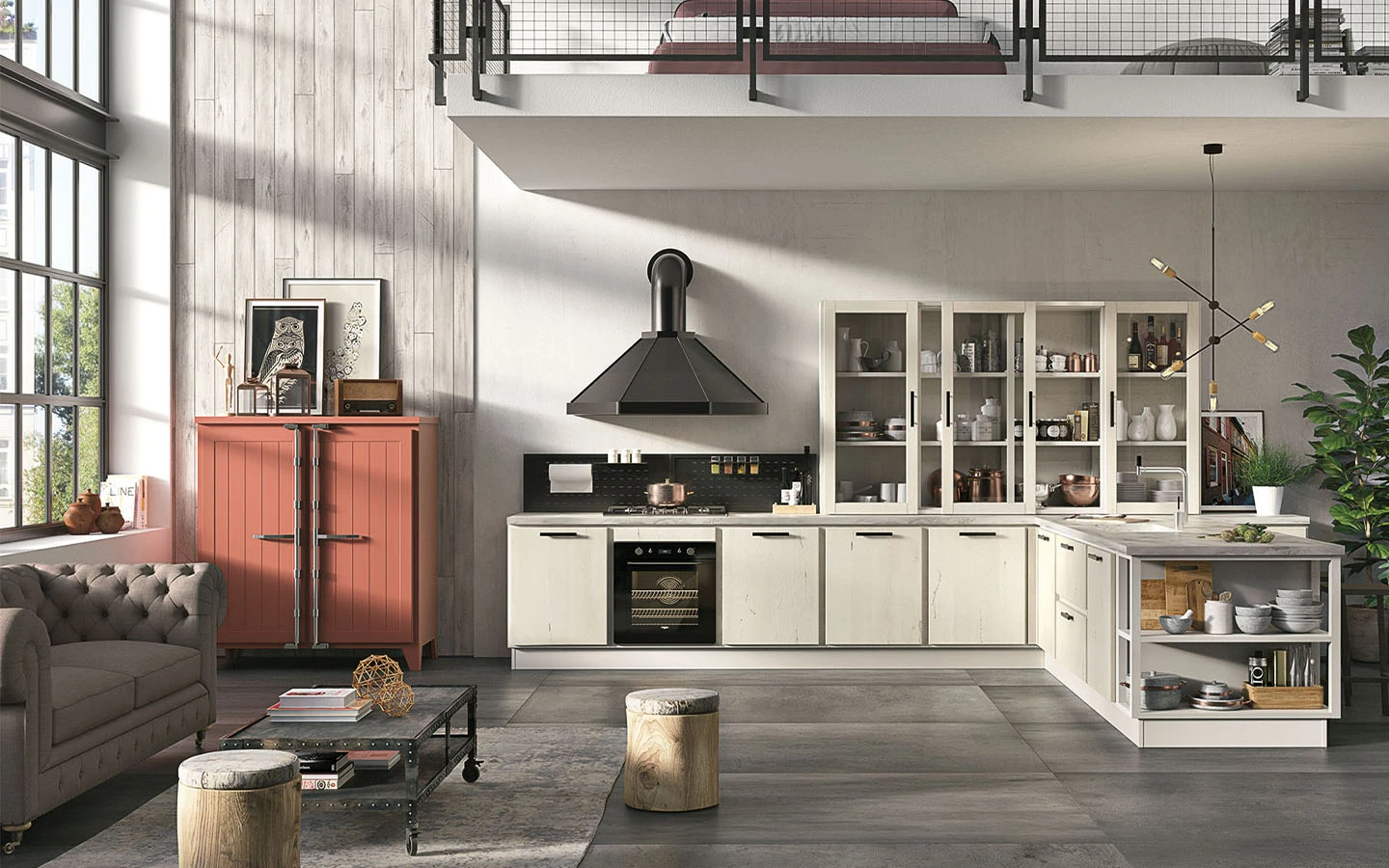 Кухня PROVENZA LUBE Cucine Композиция 10 - 1 - Stolbg.com