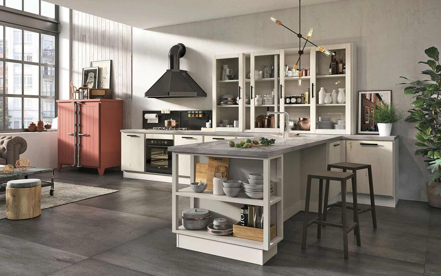 Кухня PROVENZA LUBE Cucine Композиция 10 - 4 - Stolbg.com