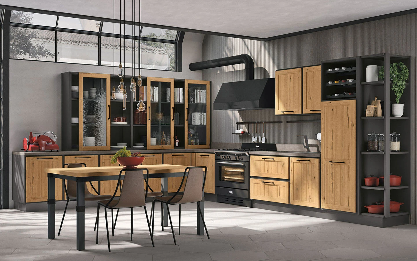 Кухня PROVENZA LUBE Cucine Композиция 11 - 2 - Stolbg.com