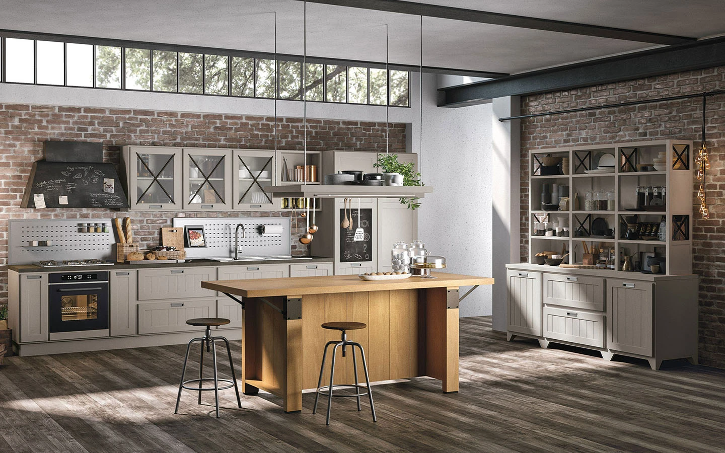 Кухня PROVENZA LUBE Cucine Композиция 2 - 1 - Stolbg.com