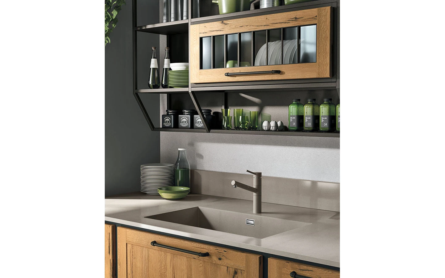 Кухня PROVENZA LUBE Cucine Композиция 3 - 2 - Stolbg.com