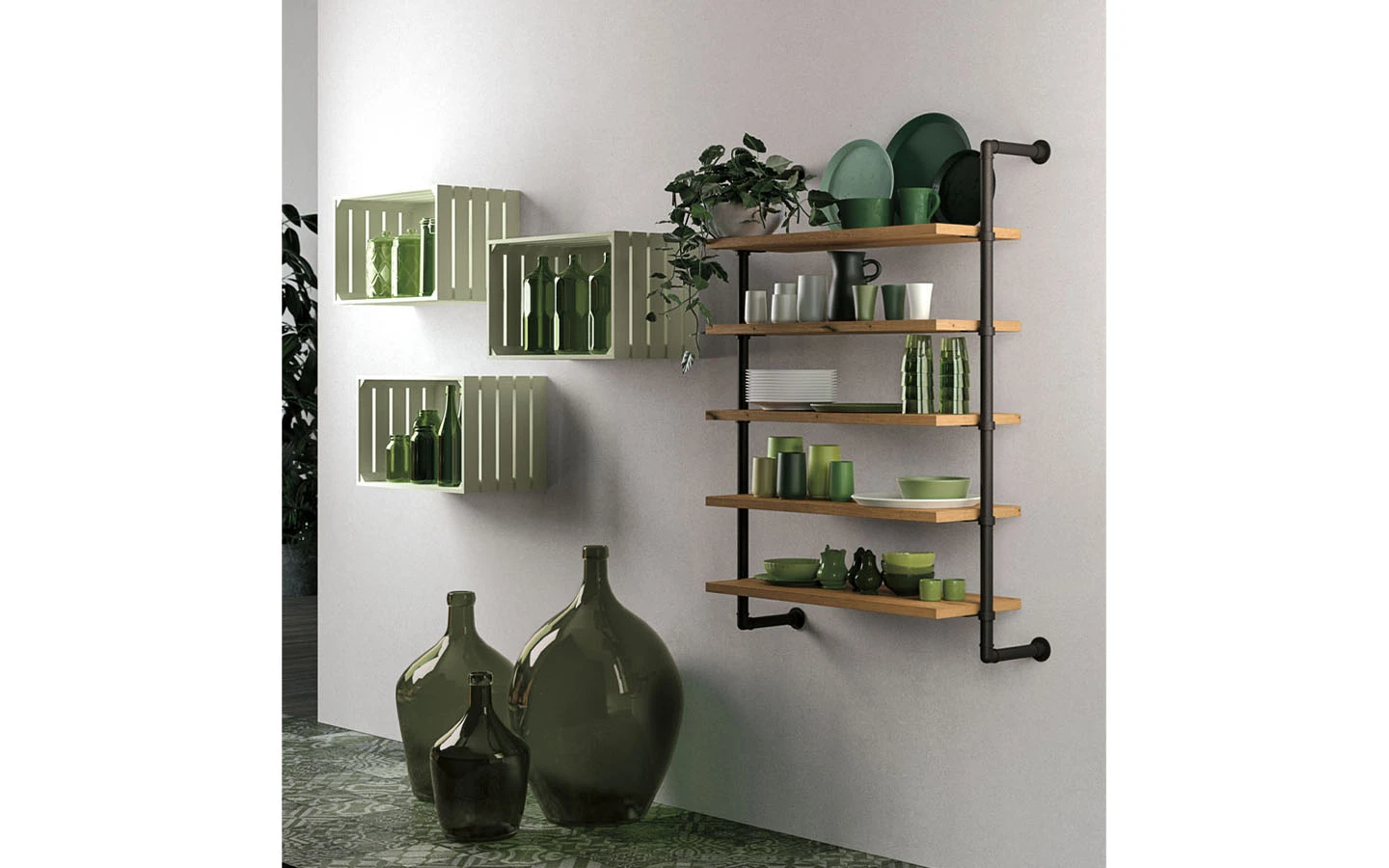 Кухня PROVENZA LUBE Cucine Композиция 3 - 3 - Stolbg.com