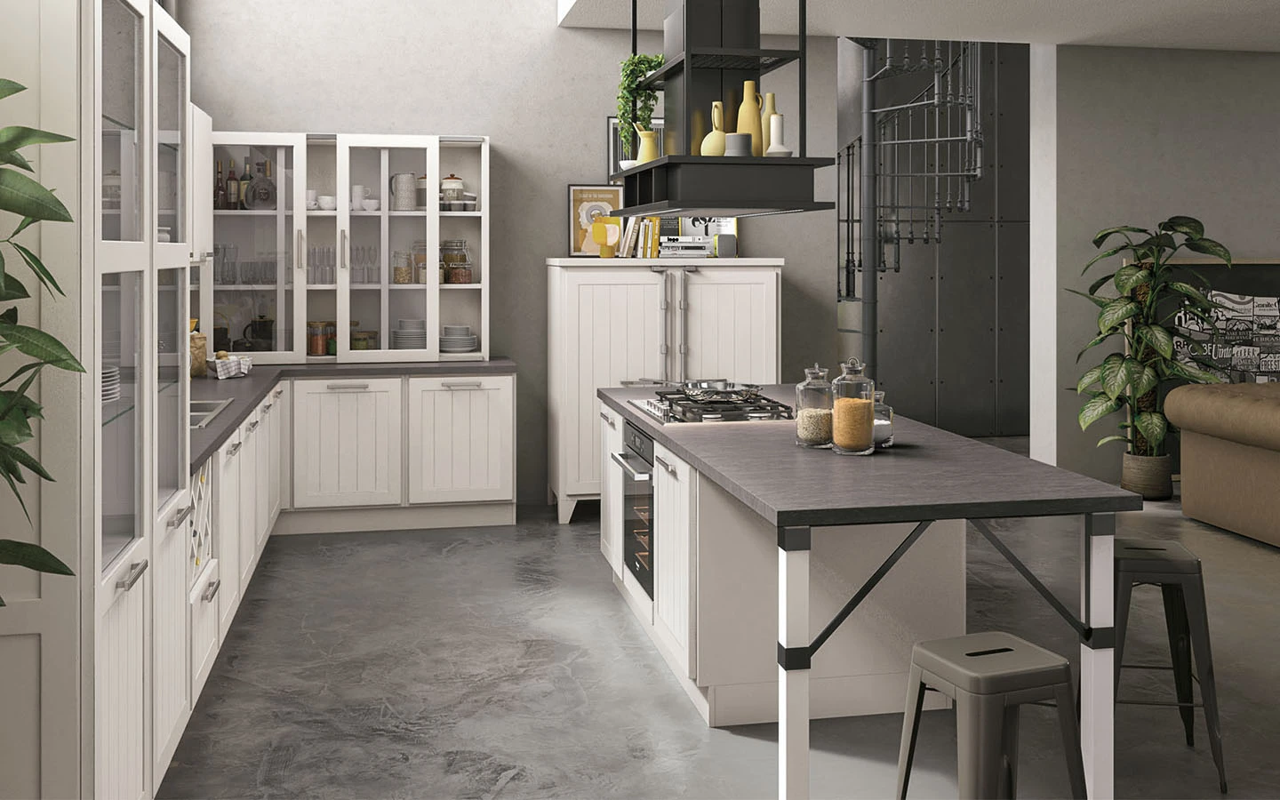 Кухня PROVENZA LUBE Cucine Композиция 4 - 3 - Stolbg.com