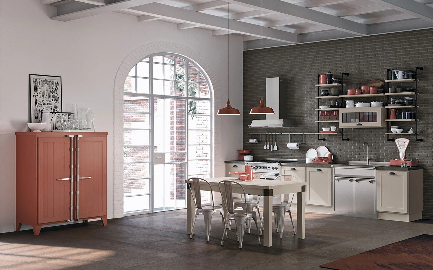 Кухня PROVENZA LUBE Cucine Композиция 6 - 1 - Stolbg.com