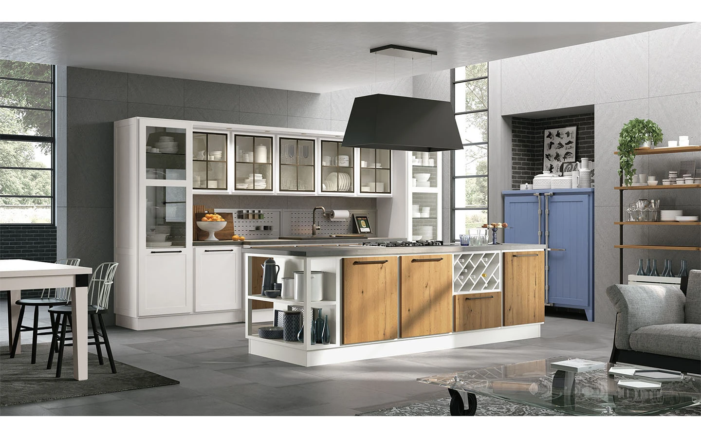 Кухня PROVENZA LUBE Cucine Композиция 9 - 1 - Stolbg.com