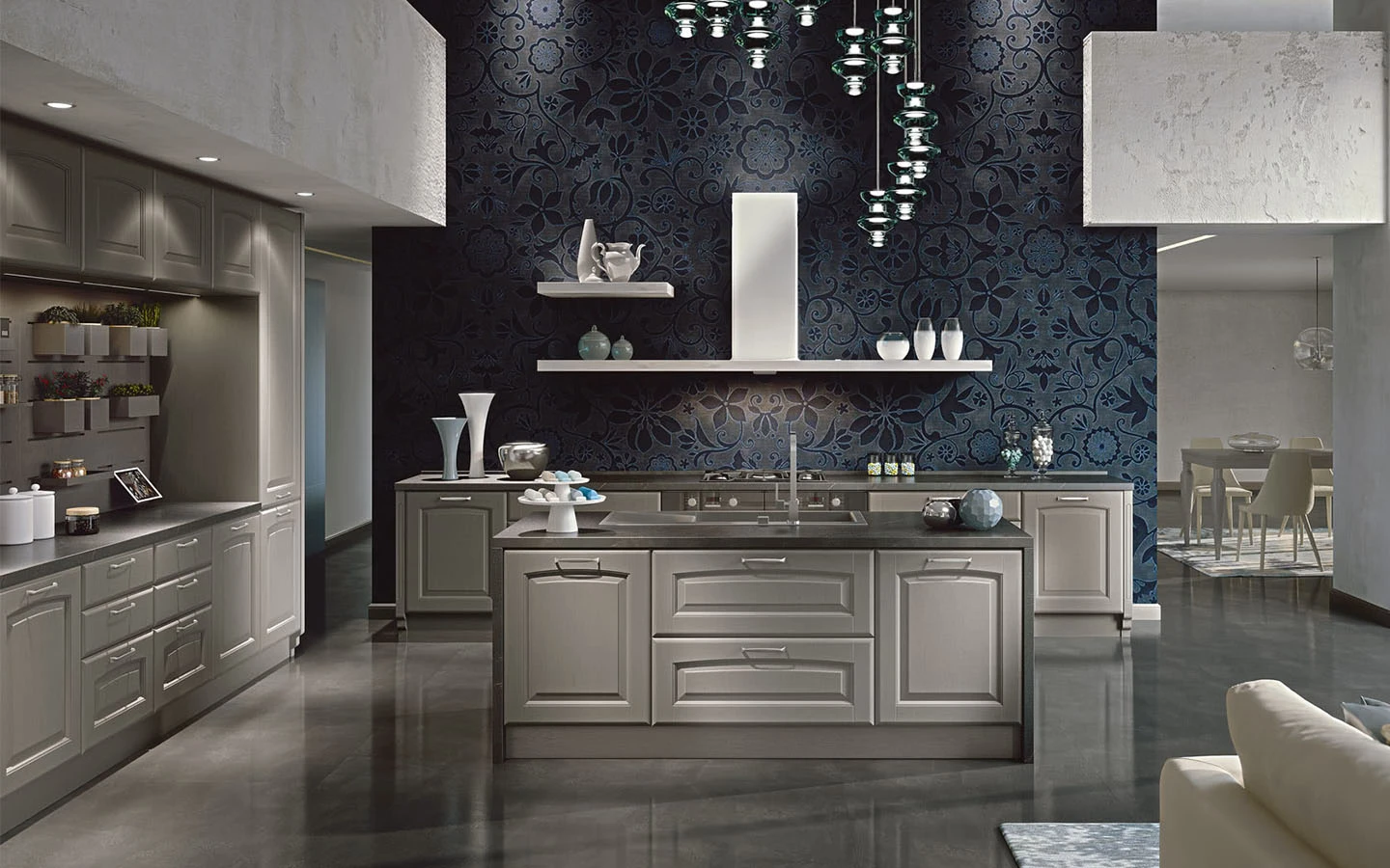 Кухня VERONICA LUBE Cucine Композиция 1 - 2 - Stolbg.com