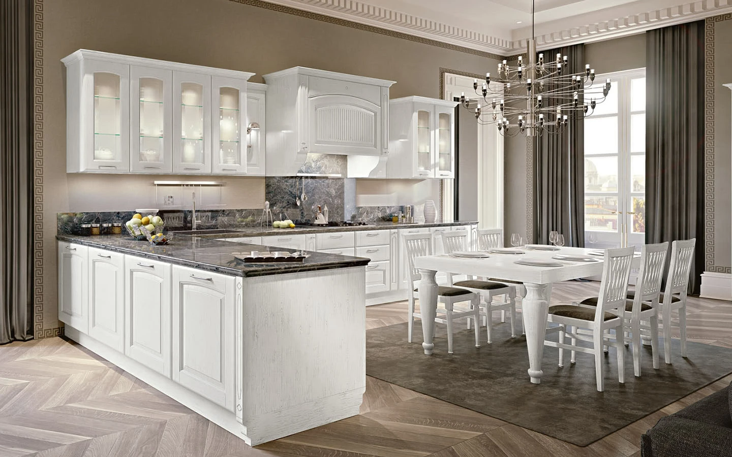 Кухня VERONICA LUBE Cucine Композиция 4 - 2 - Stolbg.com