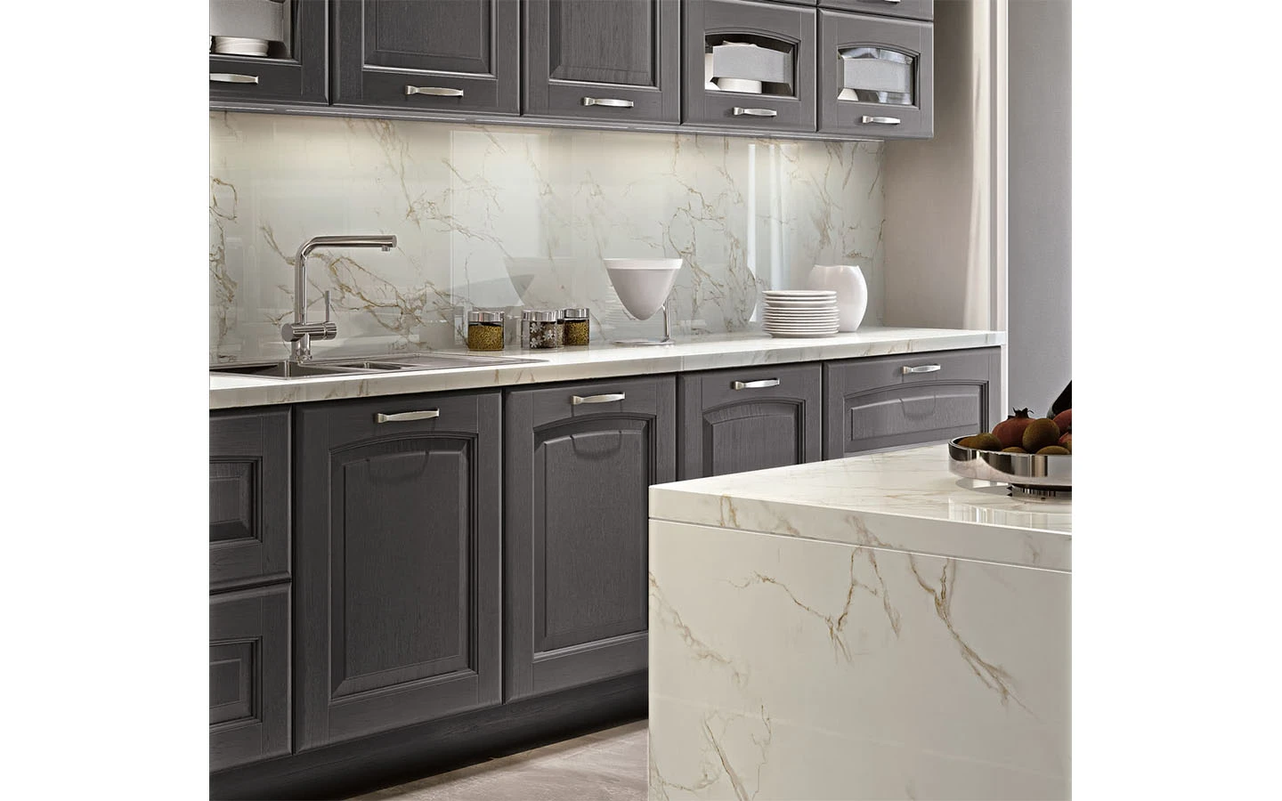 Кухня VERONICA LUBE Cucine Композиция 5 - 2 - Stolbg.com