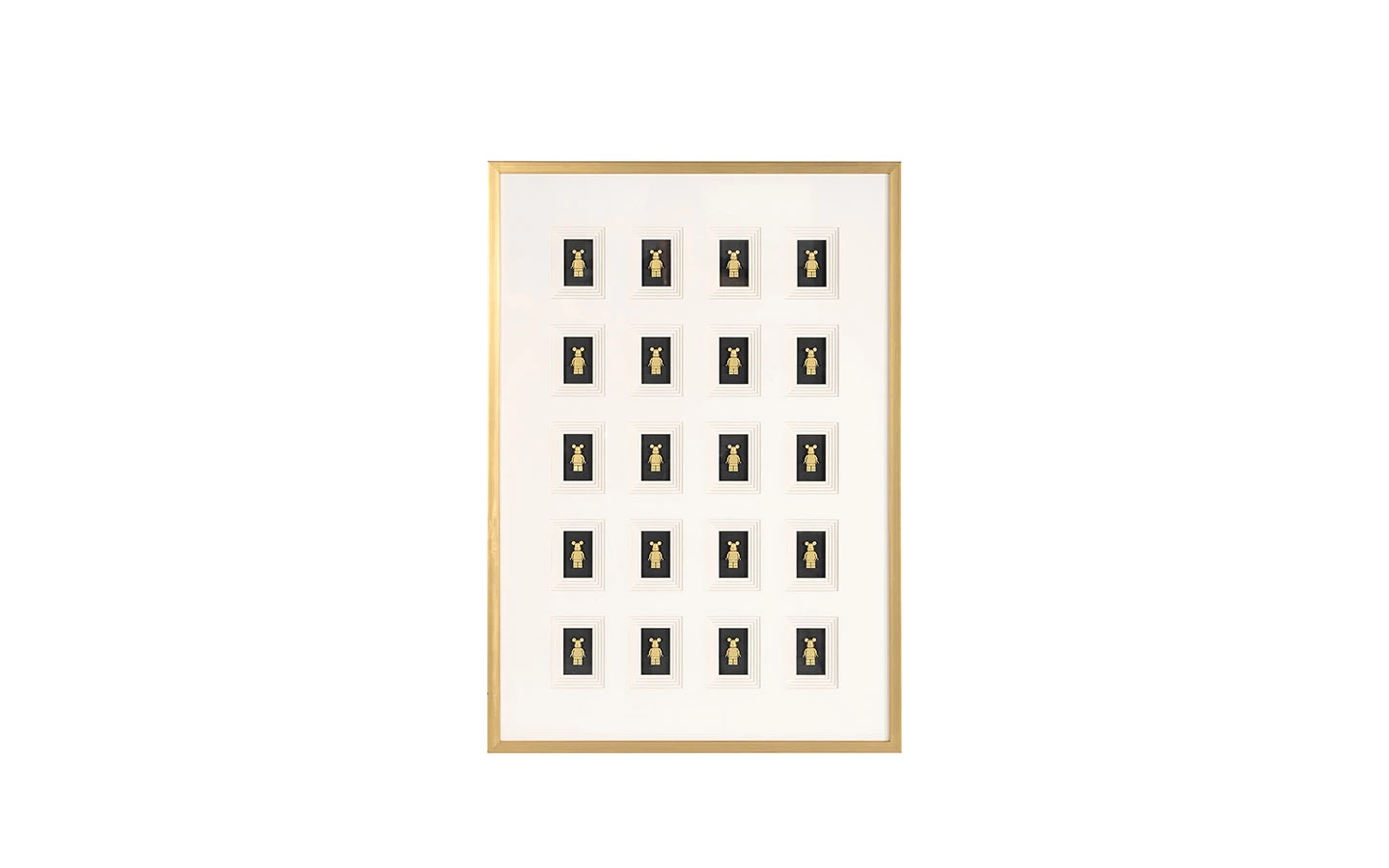 Стенна декорация BEAR BLOCK 3D Richmond Interiors - 1 - Stolbg.com