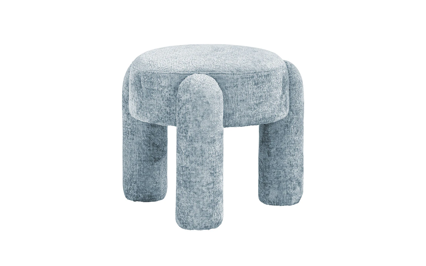 Табуретка HOLLY LIGHT BLUE CHENILLE Richmond Interiors - 1 - Stolbg.com