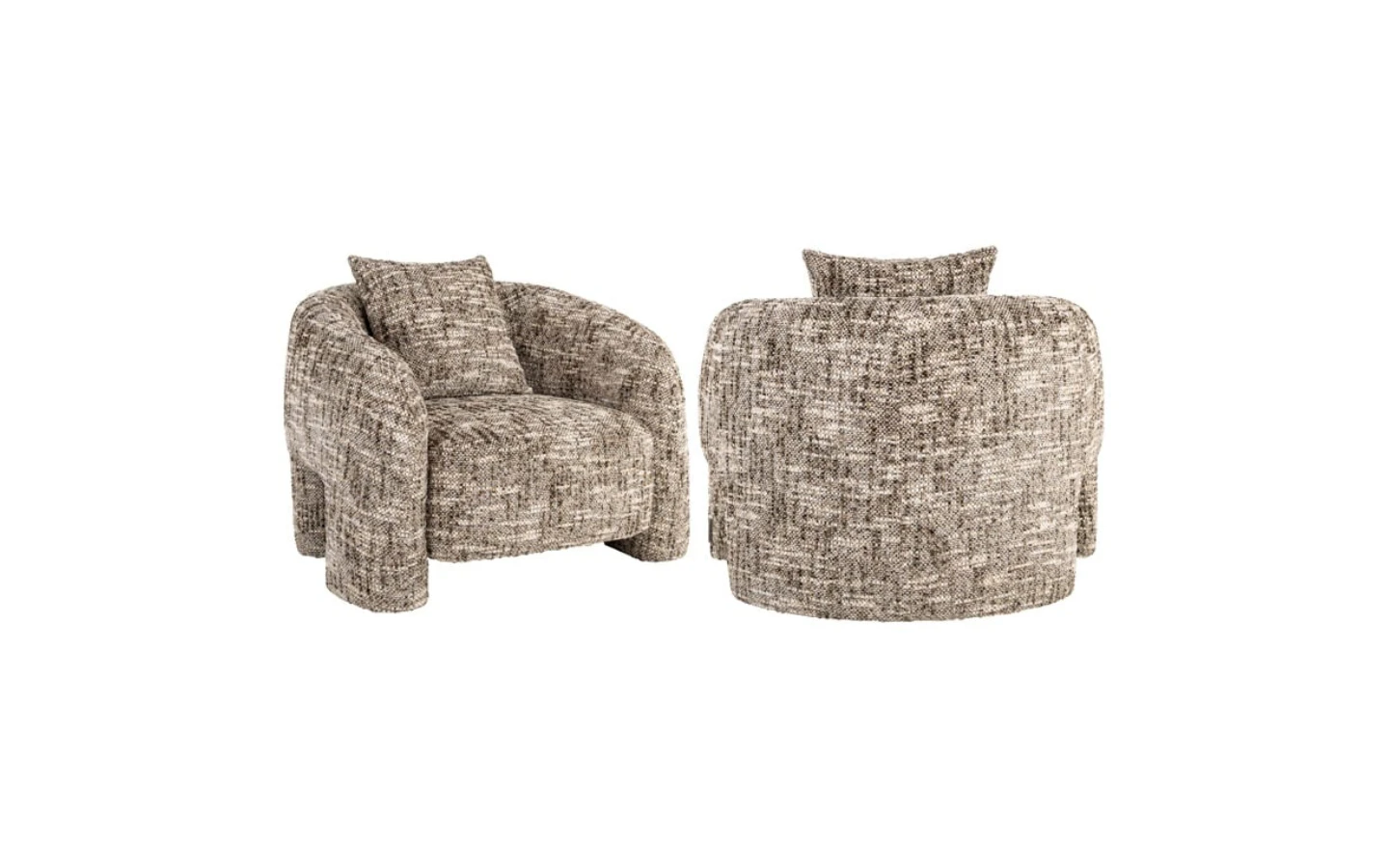 Кресло TUSCANY BROWN OMARA Richmond Interiors - 1 - Stolbg.com