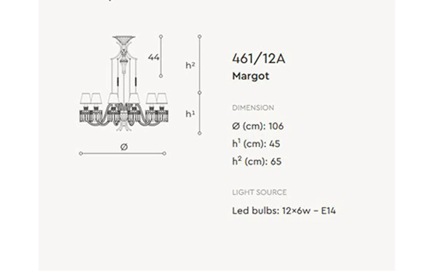 Висящо осветително тяло MARGOT ITALAMP - 5 - Stolbg.com