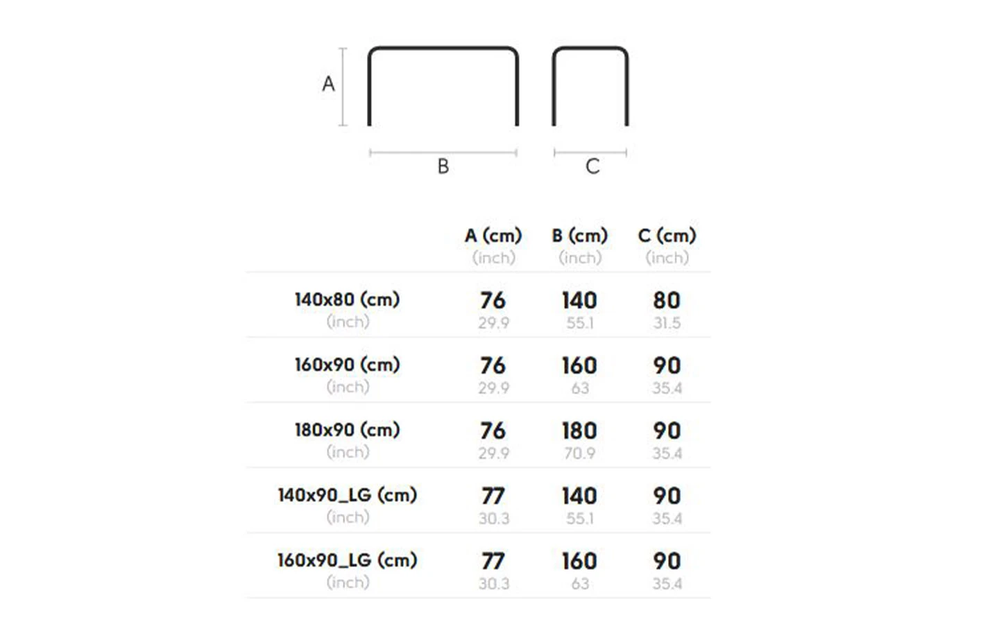 Маса BRIOSO MIDJ - 8 - Stolbg.com