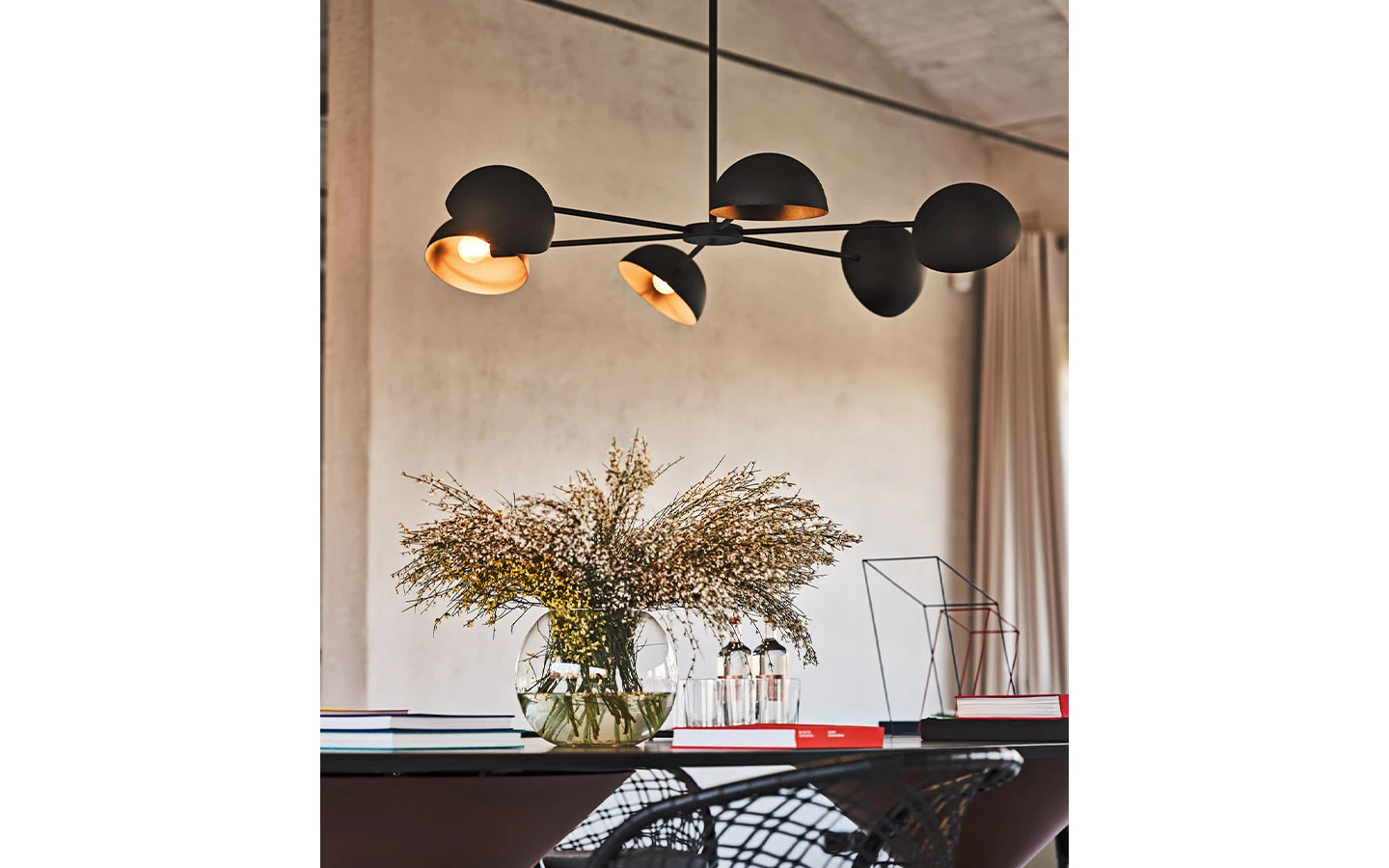 Висящо осветително тяло CHARLOTTE CHANDELIER MIDJ - 3 - Stolbg.com
