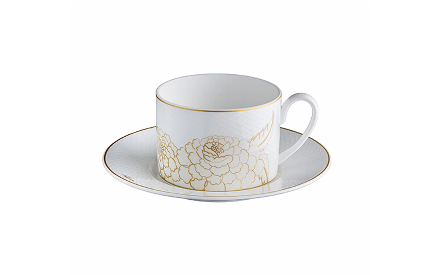 Чаша за чай с чинийка Blooming Roses Roberto Cavalli Home Luxury Tableware - 1 - Stolbg.com