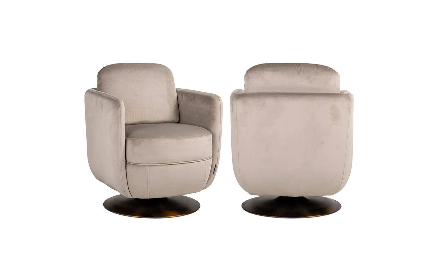 Кресло TURNER KHAKI VELVET Richmond Interiors - 1 - Stolbg.com