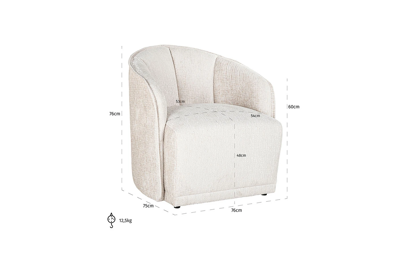 Кресло MARYSE Richmond Interiors - 8 - Stolbg.com