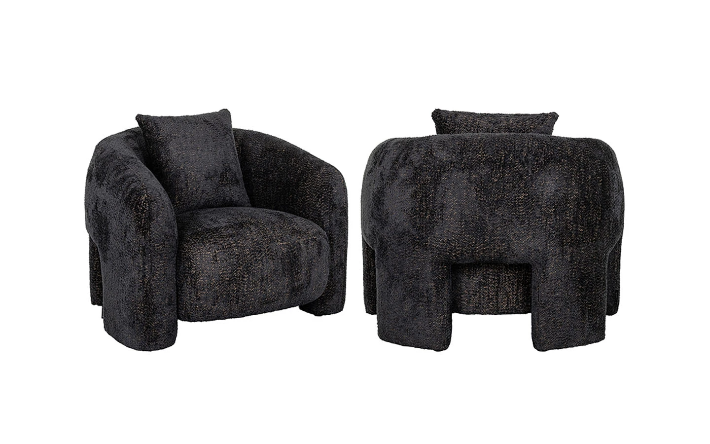 Кресло MILANIA BLACK Richmond Interiors - 1 - Stolbg.com