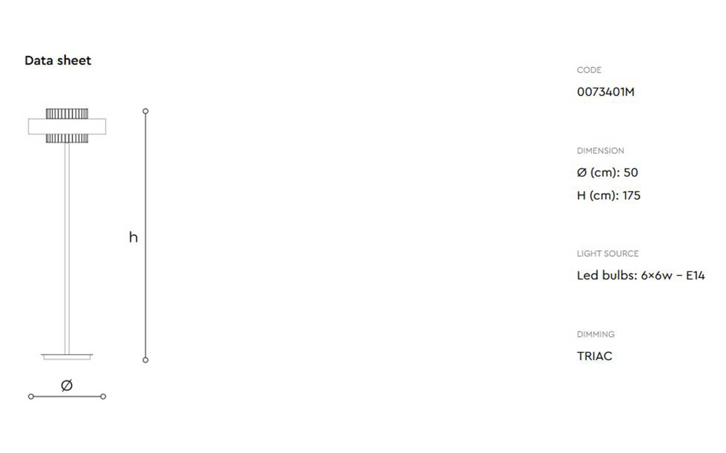 Лампион CRONO ITALAMP - 4 - Stolbg.com