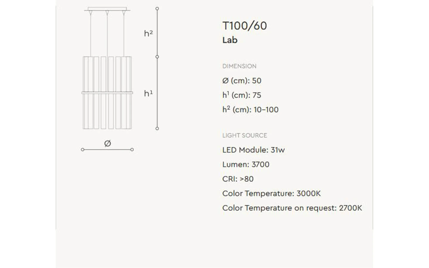 Висящо осветително тяло LAB LED ITALAMP - 4 - Stolbg.com