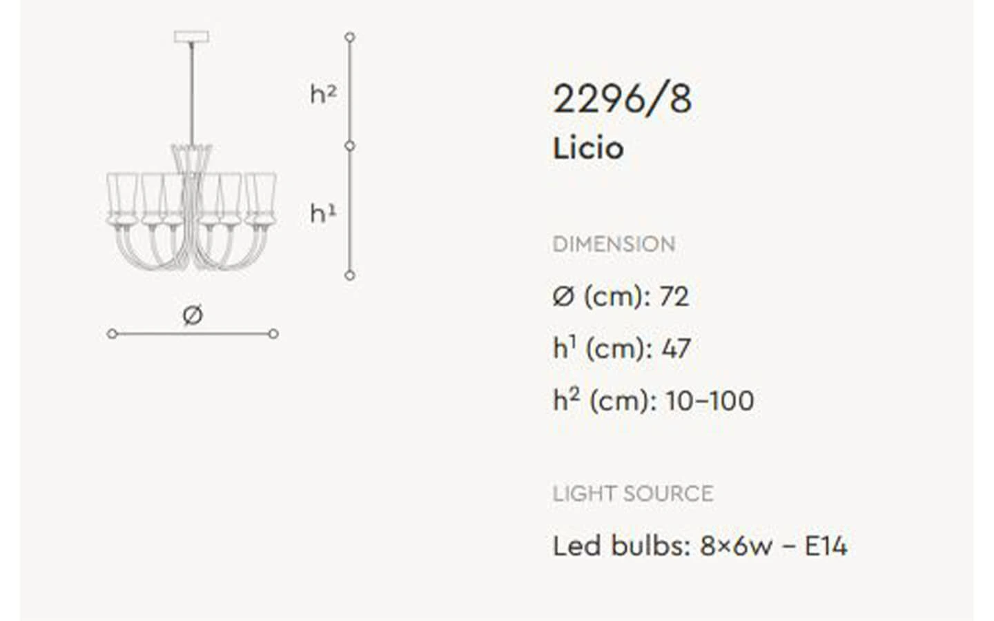 Висящо осветително тяло LICIO ITALAMP - 4 - Stolbg.com
