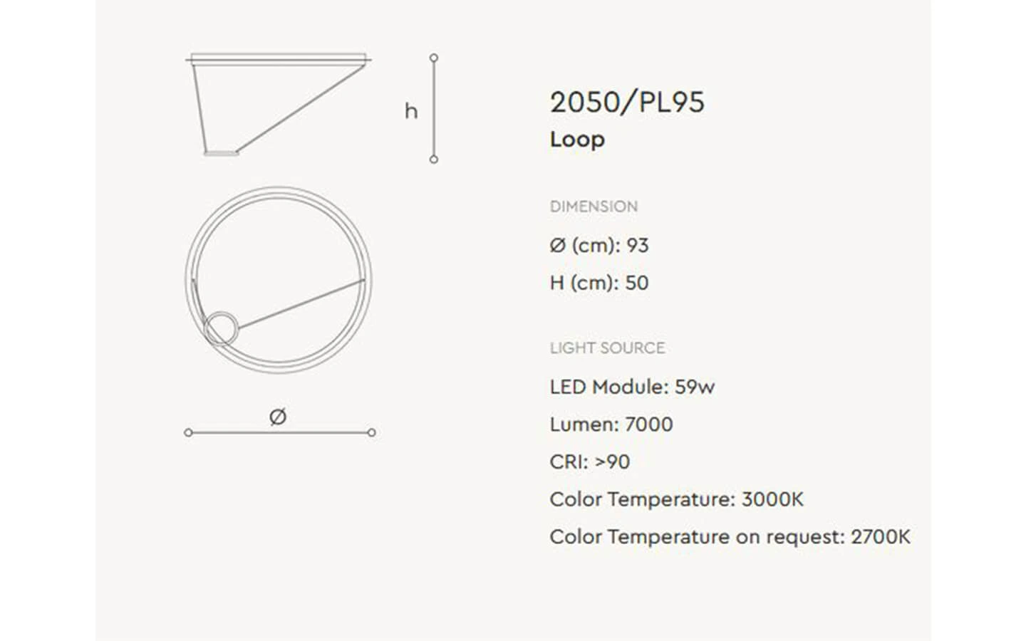 LED плафон LOOP ITALAMP - 6 - Stolbg.com