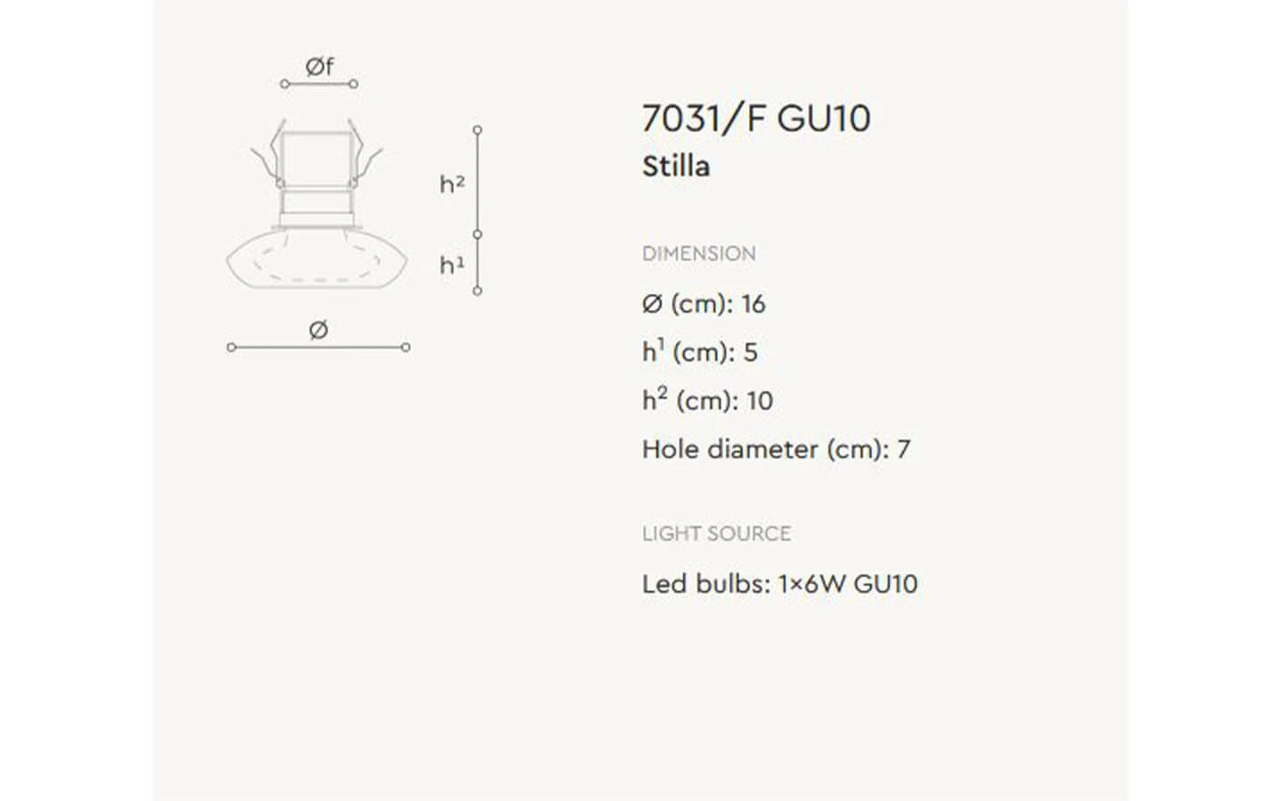 LED луна STILLA ITALAMP - 4 - Stolbg.com