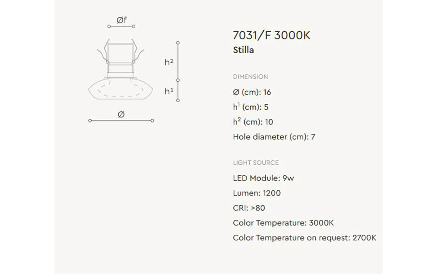 LED луна STILLA ITALAMP - 5 - Stolbg.com