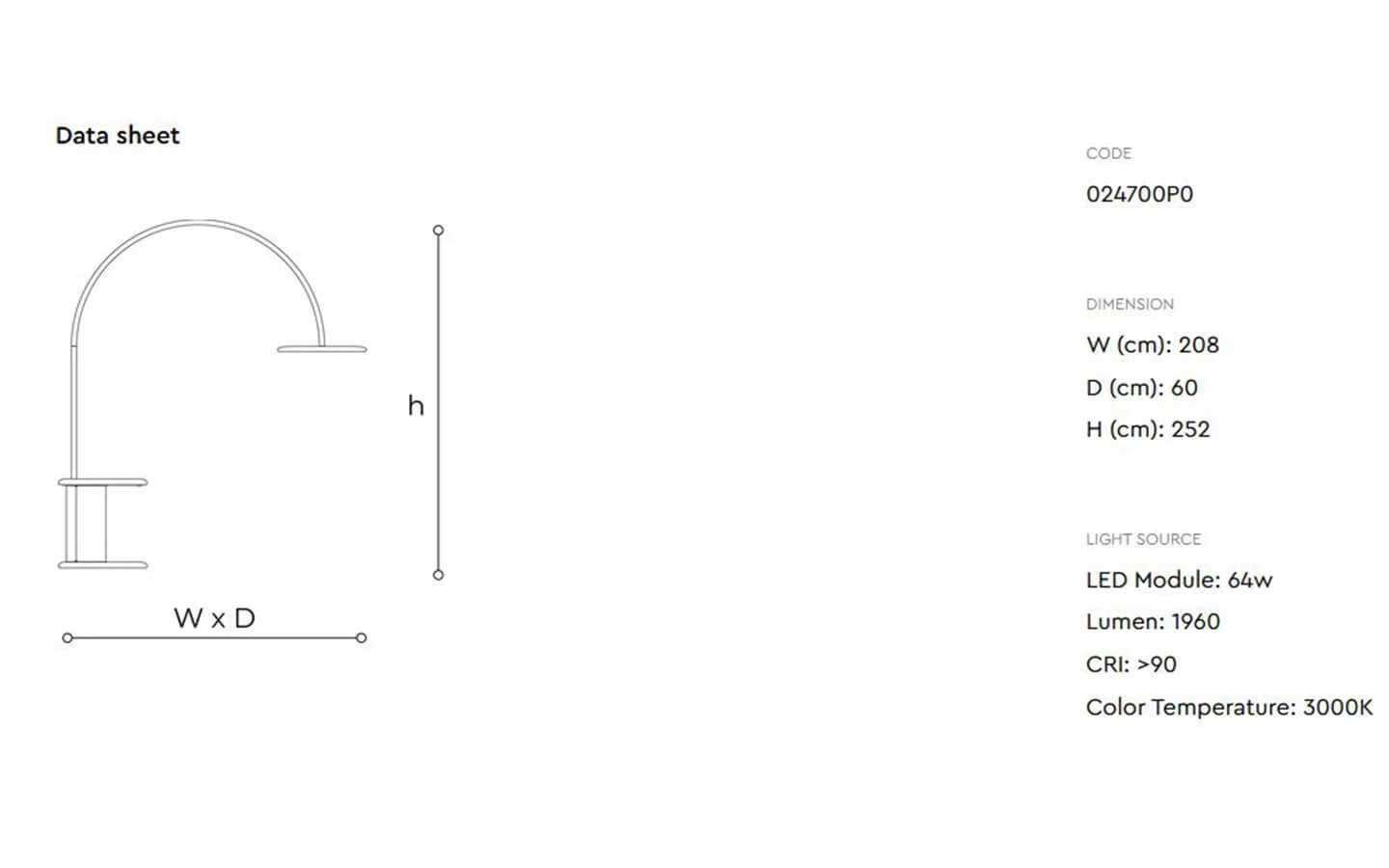 LED лампион U LAMP ITALAMP - 4 - Stolbg.com