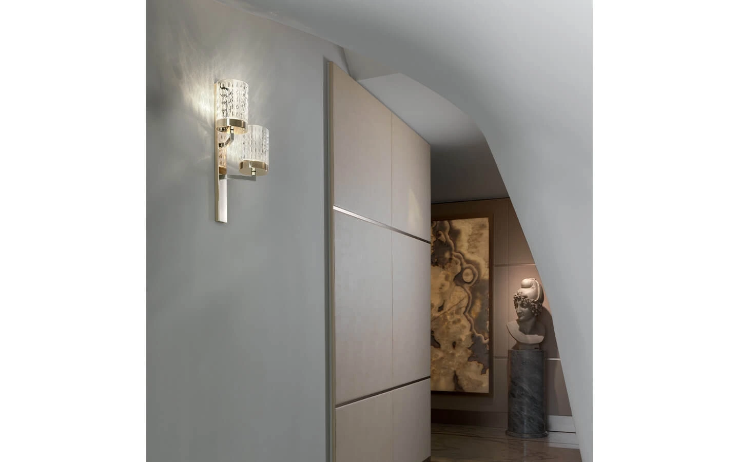Аплик QUARZO LED ITALAMP - 6 - Stolbg.com
