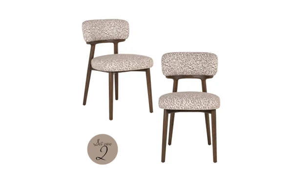 Стол BASKER NATURAL GEO, Сет от 2 Richmond Interiors - 1 - Stolbg.com