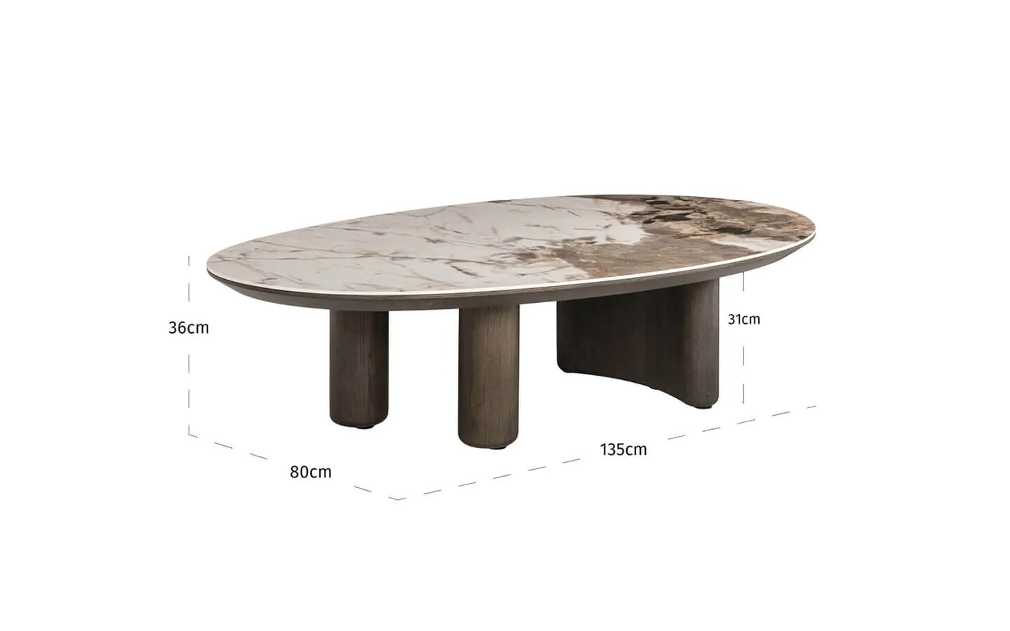 Холна маса LANGFORD BROWN Richmond Interiors - 6 - Stolbg.com