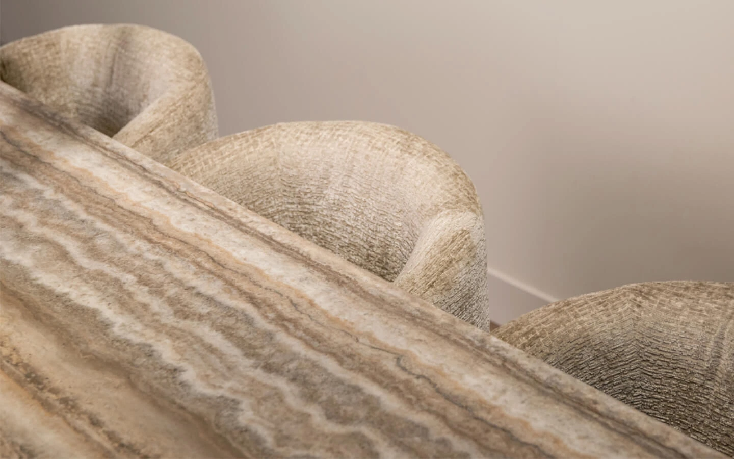 Маса DENIZLY GREY 225 FAUX TRAVERTINE Richmond - 9 - stolbg.com