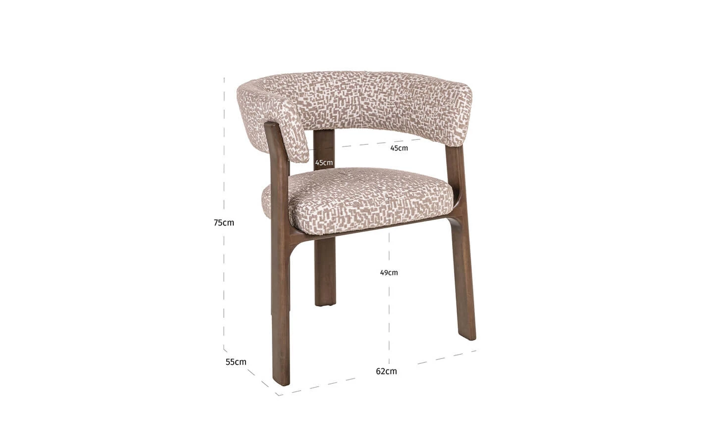 Стол CONTIGO NATURAL GEO Richmond - 10 - stolbg.com