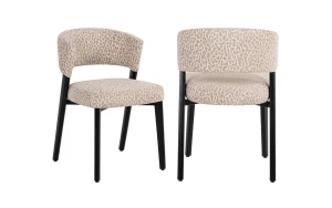 Стол ZENO BEIGE LEOPARD Richmond - 1 - stolbg.com