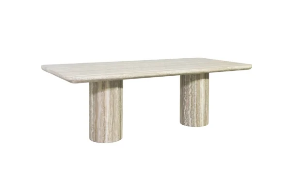 Маса NEBULA GREY 225 FAUX TRAVERTINE Richmond Interiors - 1 - Stolbg.com