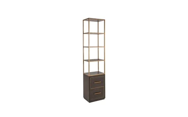 Библиотека CARTER BROWN SMALL 2-DRAWERS Richmond Interiors - 1 - Stolbg.com