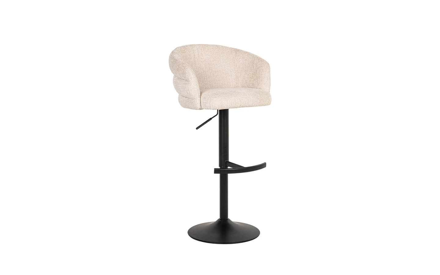 Бар стол NIKKI BEIGE CHENILLE Richmond Interiors - 2 - Stolbg.com