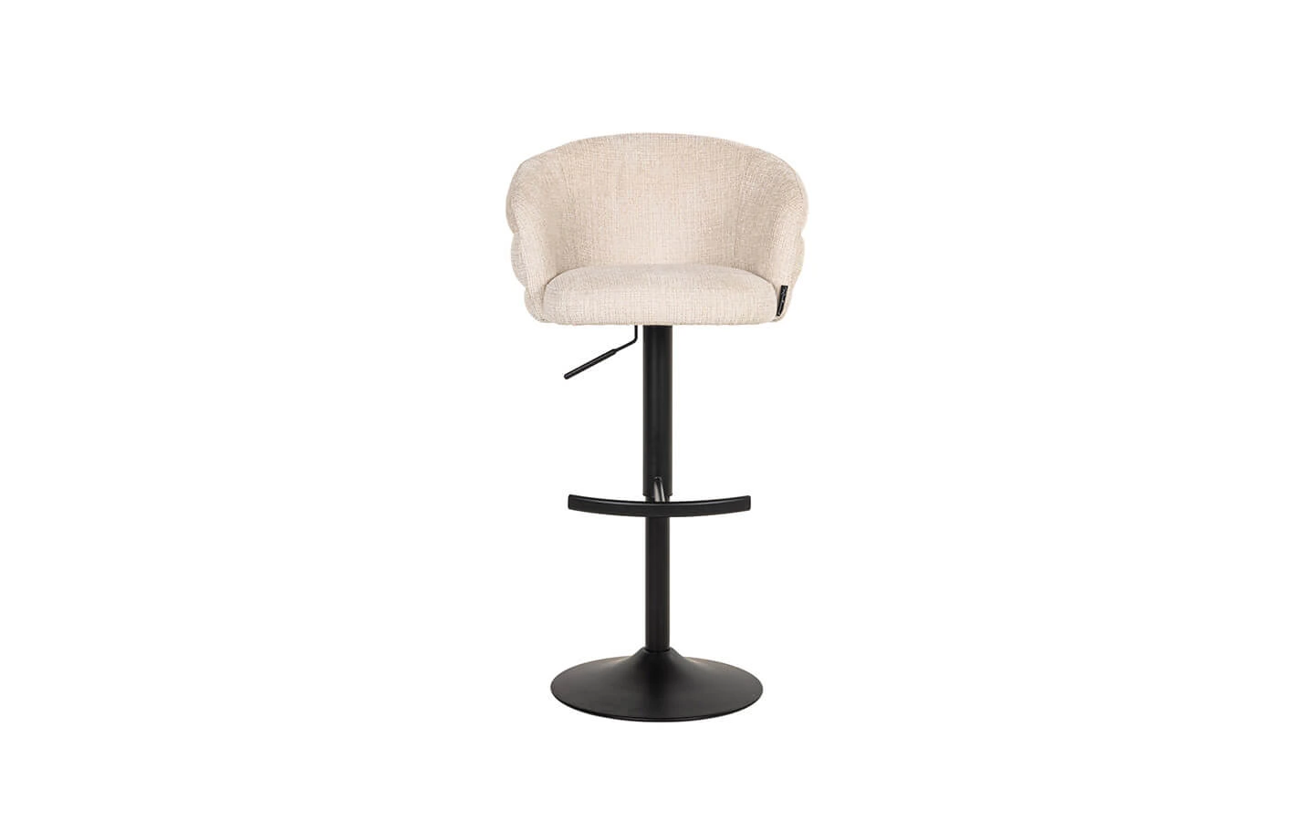 Бар стол NIKKI BEIGE CHENILLE Richmond Interiors - 3 - Stolbg.com