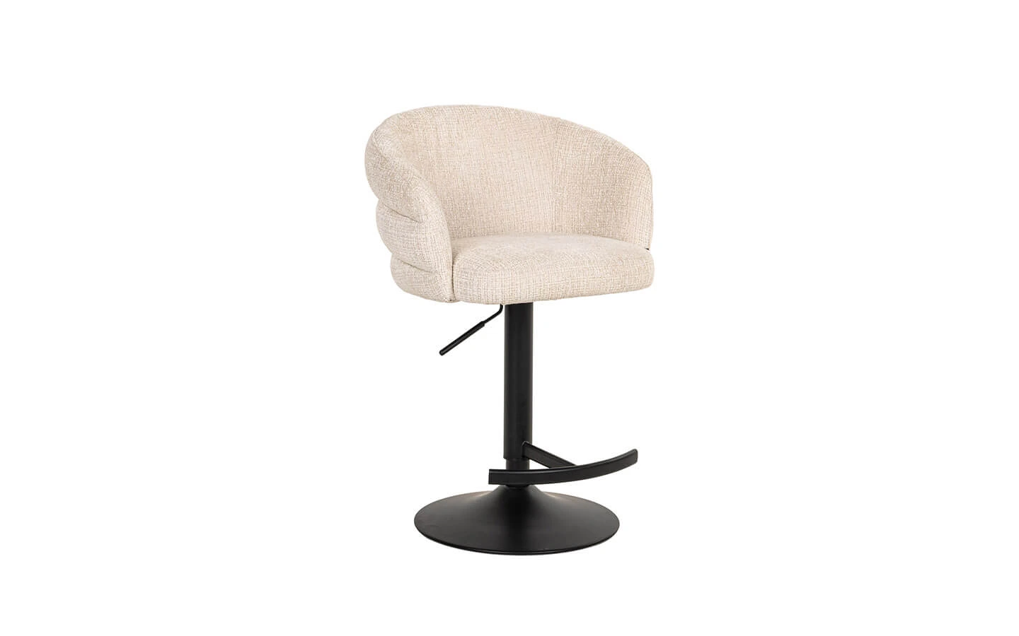 Бар стол NIKKI BEIGE CHENILLE Richmond Interiors - 5 - Stolbg.com