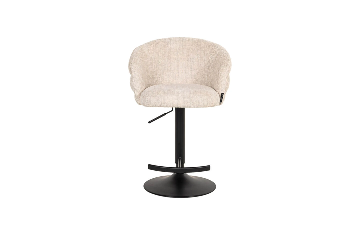 Бар стол NIKKI BEIGE CHENILLE Richmond Interiors - 7 - Stolbg.com