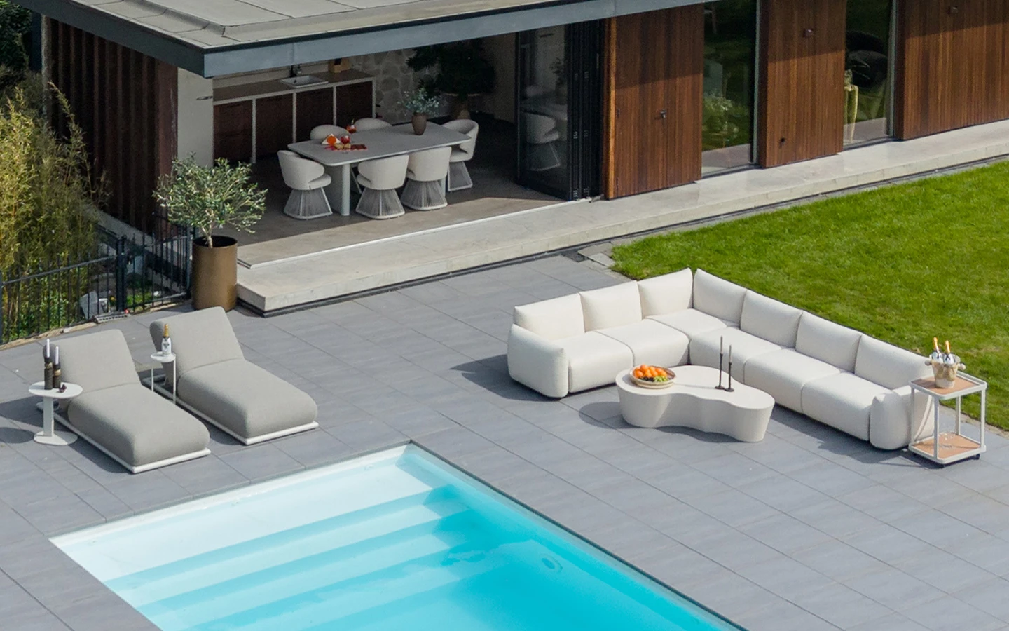 Шезлонг SULLIVAN GREIGE ALPINE Richmond - 12 - stolbg.com