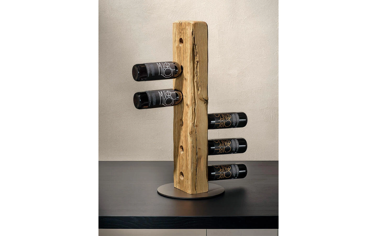 Eтажерка за бутилки SOMMELIER NATURE DESIGN - 4 - stolbg.com