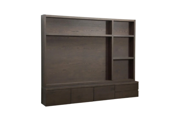 ТВ Шкаф LACHANCE BROWN 3-DOORS 2-DRAWERS Richmond - 1 - stolbg.com