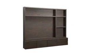 ТВ Шкаф LACHANCE BROWN 3-DOORS 2-DRAWERS Richmond Interiors - 1 - Stolbg.com