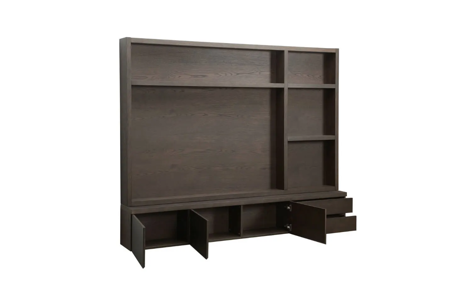ТВ Шкаф LACHANCE BROWN 3-DOORS 2-DRAWERS Richmond - 3 - stolbg.com