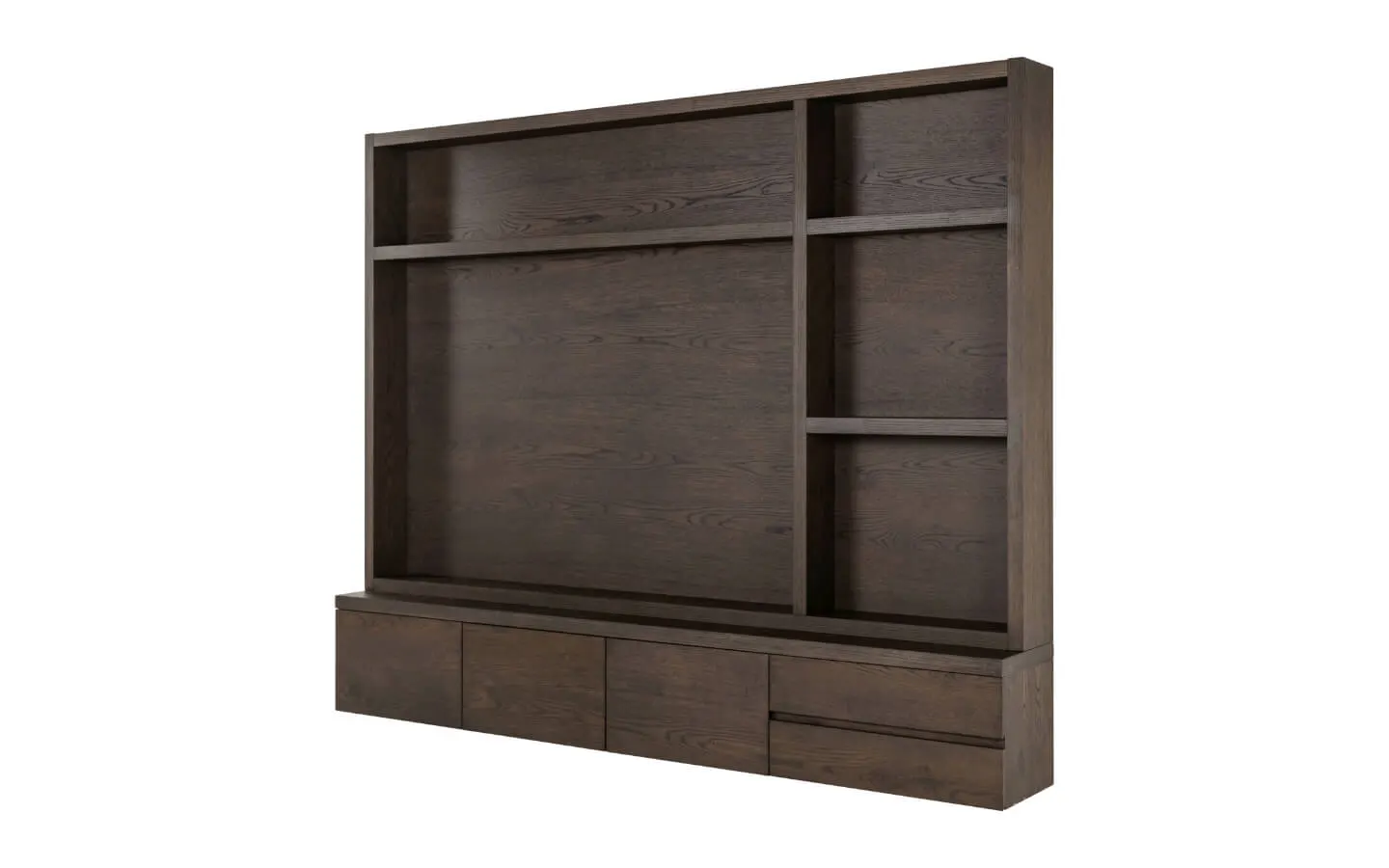 ТВ Шкаф LACHANCE BROWN 3-DOORS 2-DRAWERS Richmond - 5 - stolbg.com