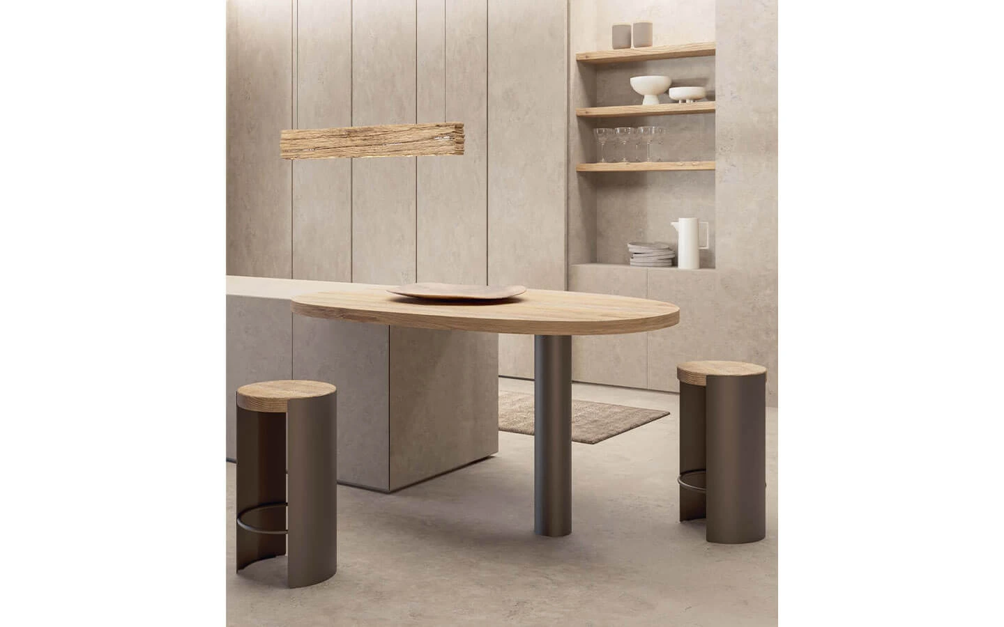 Бар стол WILLOW NATURE DESIGN - 2 - stolbg.com