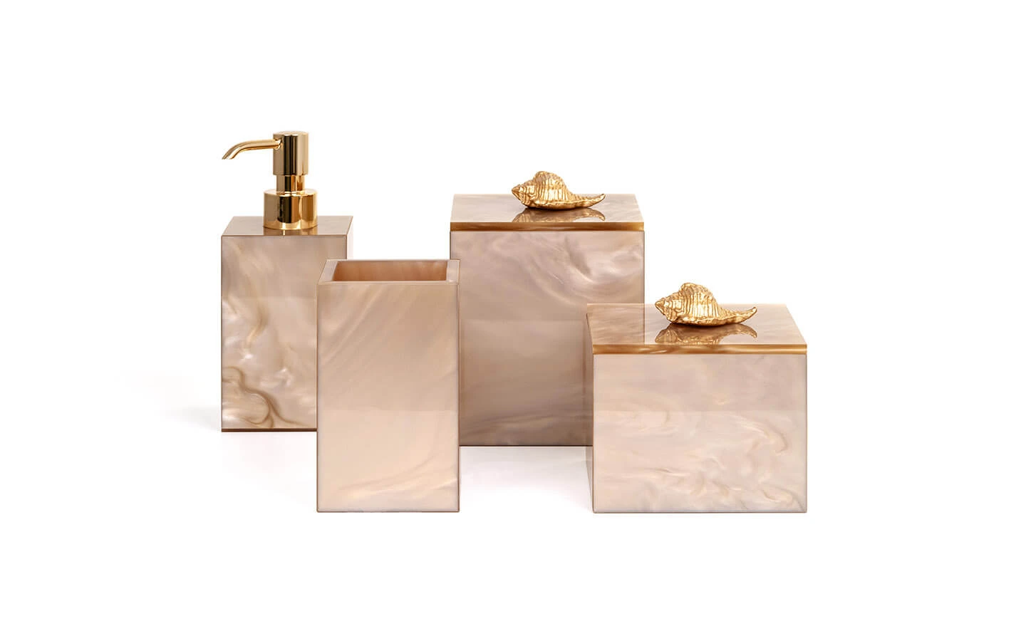 Диспенсър за сапун BEA SQUARE TAUPE Pinetti - 2 - Stolbg.com